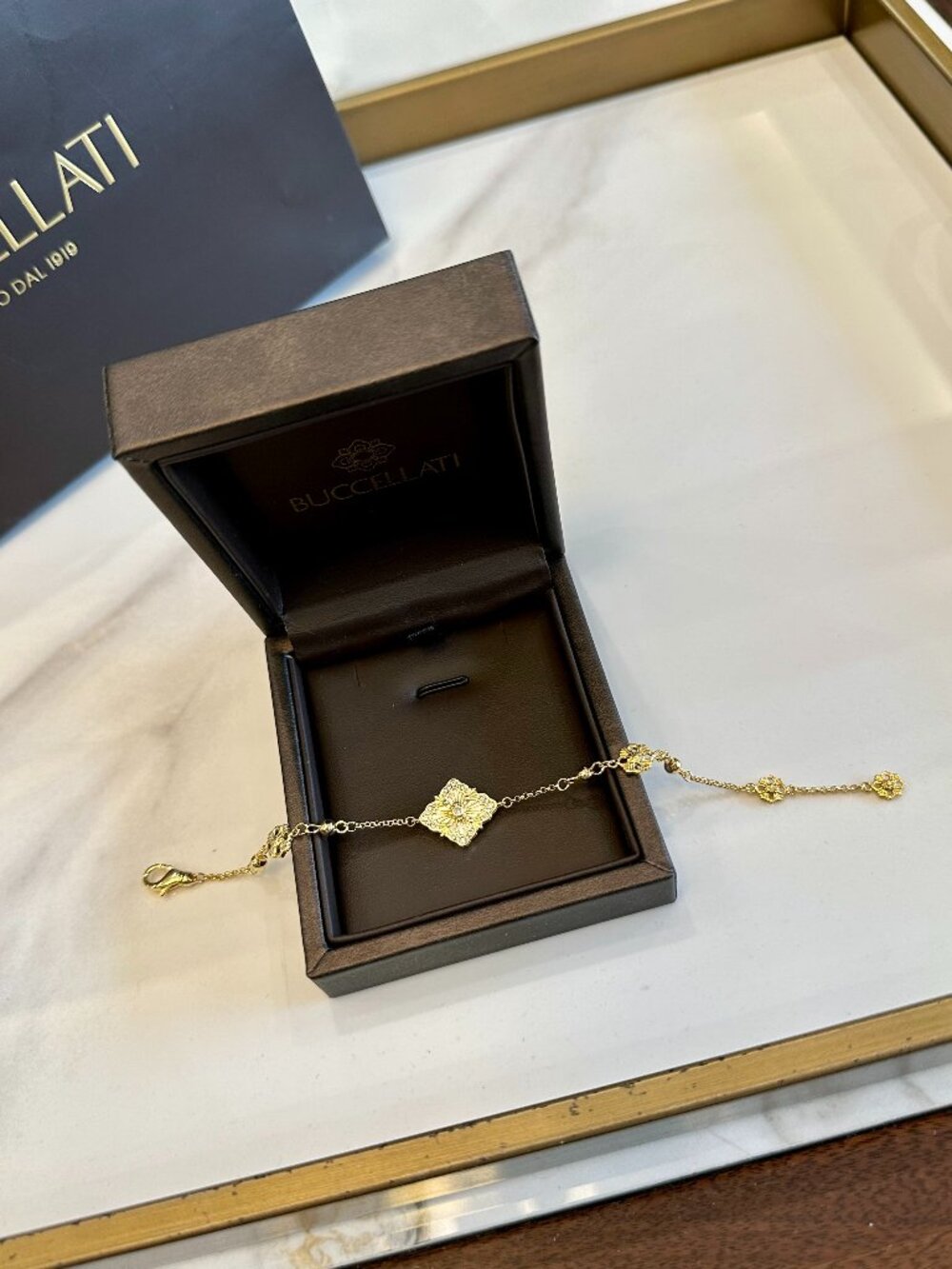Buccellati Four-Leaf Clover Bracelet